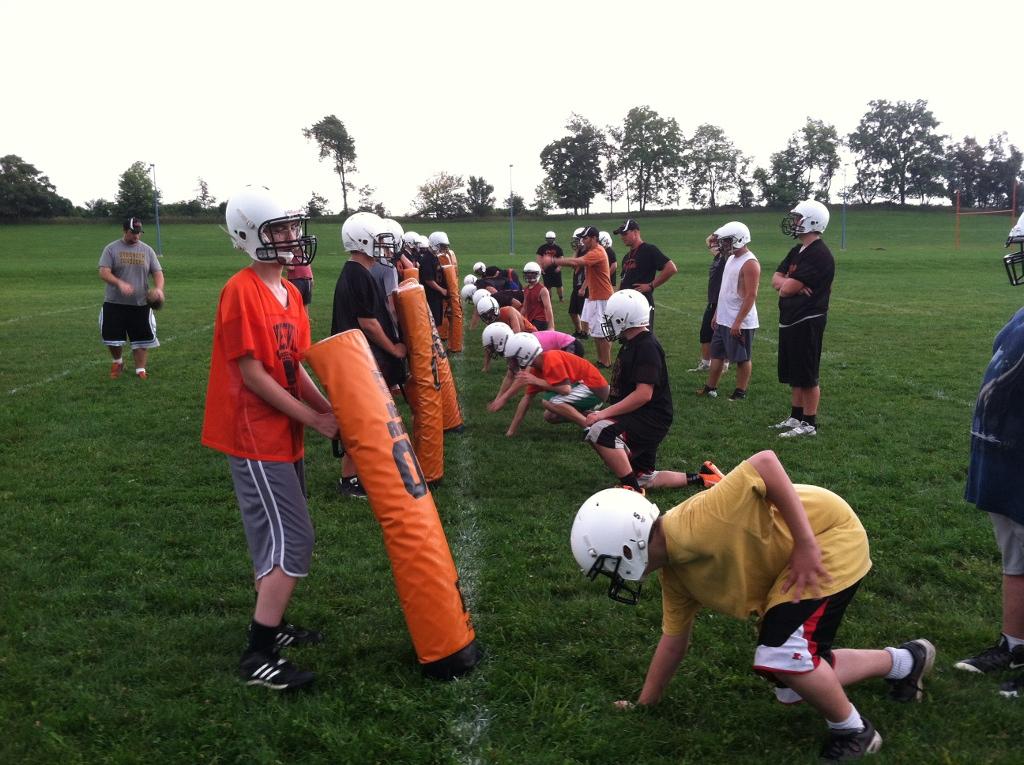 Jackson football 2aday After 73 season, Jonesville High School